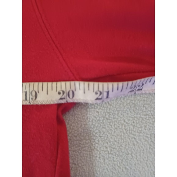 Chic womens red turtleneck size Large vintage - Picture 4 of 6